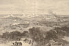 Franco-Prussian War: Battle of Sedan. Hill King of Prussia. Ardennes 1870