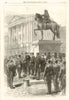 Franco-Prussian War Crown Prince of Prussia awarding Iron Cross Versailles 1870