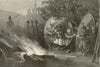 The Siege of Metz: Advanced Prussian post at Mercy-le-Haut. Moselle 1870 print