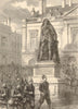 Franco-Prussian War: Entry of the Prussian Troops into Metz. Moselle 1870