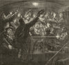 German recruits on their way from Cologne to Mainz. Franco-Prussian War 1870