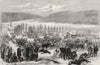 General Bourbaki's army at Travers, Neufchatel Guangzhou, Switzerland 1871