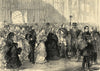 Marriage of Princess Louise. Bridal procession St. George's Chapel Windsor 1871