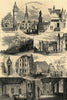 Sir Walter Scott: Abbotsford Stirling Holyrood Selkirk Castle St. Edinburgh 1871