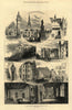 Sir Walter Scott: Abbotsford Stirling Holyrood Selkirk Castle St. Edinburgh 1871