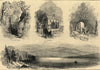 Abbotsford views. Rhymer's Glen. Kaeside. Turn-Again. Cauld-Shield Loch 1871