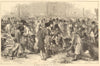 The Smithfield Club Cattle show, Agricultural Hall, Islington. London 1871