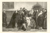 Mary of Burgundy asking Ghent Sheriffs to pardon councillors, by ME Wauters 1872