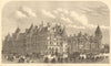 George Edmund Street's design for Royal Courts of Justice, London 1872 print
