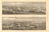 The South African diamond fields 1872 old antique vintage print picture