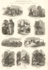 Brighton Sussex Shoreham Rye Arundel Pevensey Lewes Winchelsea Bramber 1872
