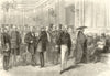 The Spanish Republic: Lobby of the Cortes. Madrid. Spain 1873 old print