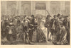 Fancy dress ball by the Lady Mayoress at the Mansion House. London. Society 1873