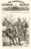The Civil War in Spain: Don Carlos & his Staff. First Spanish Republic 1873
