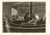 Cider making in Normandy. France 1873 old antique vintage print picture