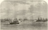 First Spanish Republic: Battle of Escombrera 1873 old antique print picture