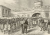 3rd Anglo-Ashanti War. Women Cape Coast Castle provisions for troops. Ghana 1874