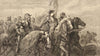 With all their banners bravely spread & all their armour flashing high 1874