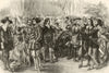 Fancy dress ball Marlborough House Gentlemen's costumes. Pall Mall London 1874