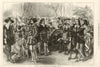Fancy dress ball Marlborough House Gentlemen's costumes. Pall Mall London 1874