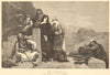 The captives. From the picture by Jaroslav Cermak. Pretty Ladies 1874 print