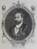 Prince of Wales, Grand Master of Freemasons of England. Later Edward VII 1875