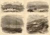 Transvaal South African gold fields. Erstelling Pretoria Pilgrims Rest 1875