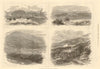 Transvaal South African gold fields. Erstelling Pretoria Pilgrims Rest 1875