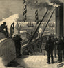 The Arctic Expedition: the Valorous parting from the Alert & Discovery 1875