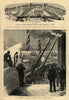 The Arctic Expedition: the Valorous parting from the Alert & Discovery 1875