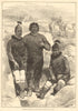 British Arctic Expedition: Greenlanders Qeqertarsuaq (Godhavn) Disko island 1875