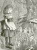 Dolly's Dream - drawn by Kate Greenaway. Fantasy 1875 old antique print