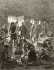 Herzegovinian Refugees at Dubrovnik. Croatia 1876 old antique print picture