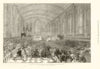 Christmas Day service Calcutta (Kolkata) cathedral Prince of Wales. India 1876