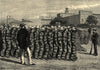 Blackwell's (now Roosevelt) Island prison, New York. Returning from work 1876