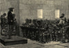 Blackwell's (now Roosevelt) Island penitentiary, New York. Dining room 1876