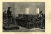 Blackwell's (now Roosevelt) Island penitentiary, New York. Dining room 1876