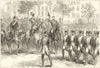 Prince of Wales (Edward VII) King of Spain Guardia Civile march past Madrid 1876