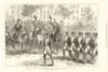 Prince of Wales (Edward VII) King of Spain Guardia Civile march past Madrid 1876