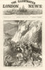 Serbian-Turkish War: Arms for the Serbian army. Belgrade to HQ. Serbia 1876