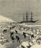 The North Pole expedition: skating rink at HMS Discovery's winter quarters 1876