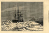 The North Pole expedition: the Alert trapped by ice, Cape Beechey. Arctic 1876