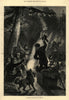 Christmas in the Hudson's Bay territory. Canada 1876 old antique print picture