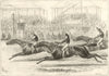 Epsom Derby finish. Silvio Fred Archer Mathew Dawson 6th Viscount Falmouth 1877
