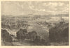 St. John, New Brunswick, partly destroyed last week by fire. Canada 1877 print