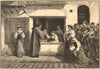 The Physician, by H Wallis. In the Royal Academy. Medicine doctor 1877 print
