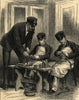 Prince of Wales (Edward VII)'s sons splicing rope. Albert Victor. George V 1878