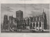 York Minster. Yorkshire. Churches 1878 old antique vintage print picture