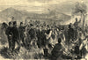The Austrians in Bosnia: bringing in insurgent prisoners. Herzegovina 1878