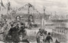 Marquis of Lorne & Princess Louise landing at Halifax, Nova Scotia. Canada 1878